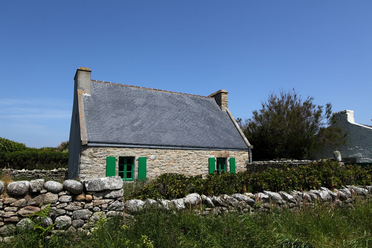 Maison bretonne en pierre
